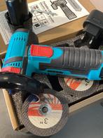 21 v. Mini slijptol met 2 accu,s en 2 slijpschijven €25,-, Doe-het-zelf en Verbouw, Gereedschap | Slijpmachines, Ophalen of Verzenden