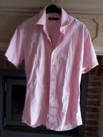 Heren - Overhemd KM - roze - A1A Denim - maat L, Kleding | Heren, Verzenden, Zo goed als nieuw, Halswijdte 41/42 (L), Roze