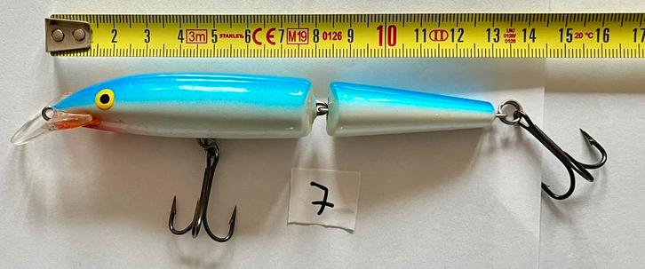 Rapala Jointed 7 J13 18Gr zie de Foto’s Lees de Advertentie, Watersport en Boten, Hengelsport | Roofvissen, Gebruikt, Ophalen of Verzenden