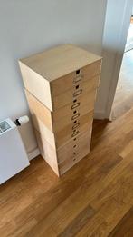 Ikea houten ladeblokjes, Huis en Inrichting, Ophalen, Minder dan 50 cm, Gebruikt, 1 of 2 laden