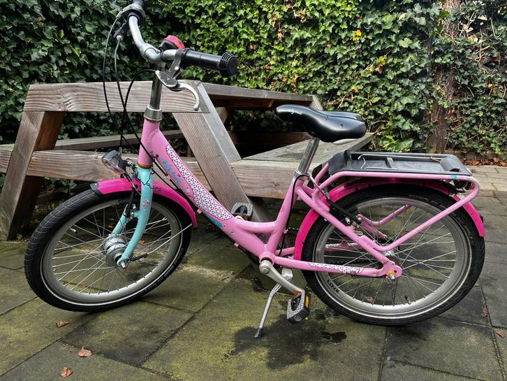 Puky kinderfiets 20 inch - roze, Fietsen en Brommers, Fietsen | Meisjes, Gebruikt, 20 inch, Handrem, Ophalen of Verzenden
