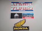Leuk setje met oude Honda motor / bromfiets stickers. bieden, Ophalen of Verzenden, Nieuw, Meerdere stickers