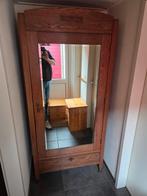 Antieke Spiegelkast, kast, legkast, kledingkast, buffetkast, Huis en Inrichting, Kasten | Kledingkasten, Ophalen, Gebruikt, 100 tot 150 cm
