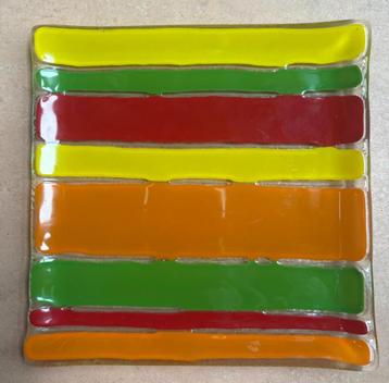 Fraai glazen schaaltje / vide poche beschikbaar voor biedingen