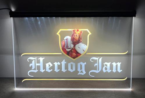 Neon led-verlichting  Hertog Jan, Verzamelen, Biermerken, Nieuw, Reclamebord, Plaat of Schild, Hertog Jan, Ophalen of Verzenden