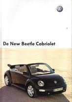 Brochure VW Beetle Cabriolet 2003, Auto diversen, Ophalen of Verzenden