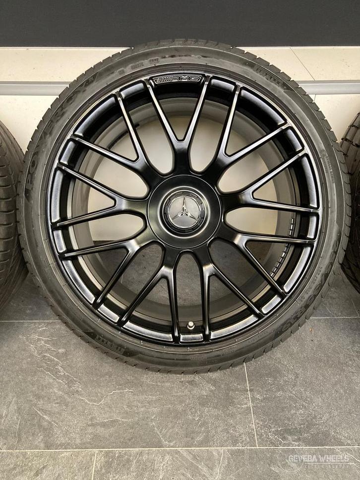 19/20” originele Mercedes W205 C63 / C63s velgen + banden, Auto-onderdelen, Banden en Velgen, Banden en Velgen, Zomerbanden, 19 inch