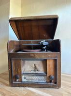 Partij radio’s en bandrecorder bakeliet buizenradio, Antiek en Kunst, Ophalen