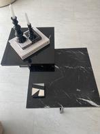 salontafels marmer van het merk lifestyle, Huis en Inrichting, Tafels | Salontafels, Ophalen, Gebruikt, 50 tot 100 cm, Rond