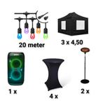 Party pakket 5 partytent 3 x 4,50 voor 161,-, Hobby en Vrije tijd, Feestartikelen | Verhuur, Ophalen of Verzenden, Nieuw