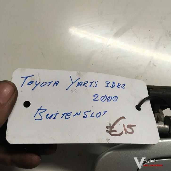 Toyota Yaris 2000 Greep Linksvoor, Auto-onderdelen, Carrosserie en Plaatwerk, Deur, Gebruikt, Ophalen of Verzenden