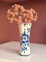 Vintage delfts blauwe vaas 24 cm, Antiek en Kunst, Ophalen of Verzenden