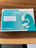 Honda VT750DC Handleiding 2000-2002 Instructieboekje Origine, Motoren, Handleidingen en Instructieboekjes, Ophalen of Verzenden