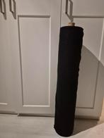 Zwarte decoratiestof op rol - 100cm breed, Ophalen, Zwart, 200 cm of meer, 30 tot 120 cm