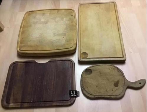 14 diverse houten snij-,serveer- en kaasplanken., Huis en Inrichting, Keuken | Keukenbenodigdheden, Ophalen of Verzenden