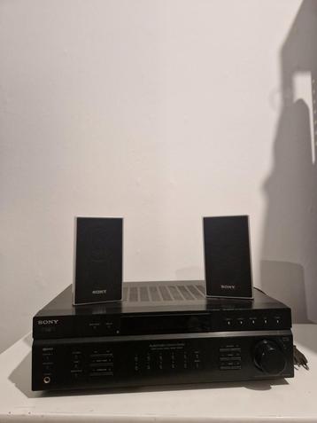 Sony STR-DE197 Stereo Receiver met speakers beschikbaar voor biedingen