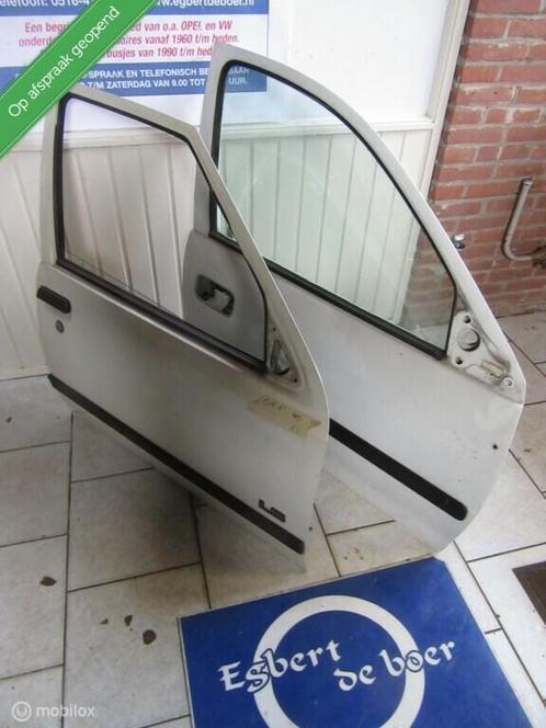 rechter deur Opel Corsa A + B 5 deurs  Combo, bj '85 t/m '01, Auto-onderdelen, Carrosserie en Plaatwerk, Deur, Opel, Gebruikt