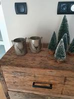 2 windlichtjes van riverdale kerst, Ophalen, Zo goed als nieuw