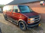 1997 Chevy van Express Grijs-kenteken 4 pers. 5.7l PRINS LPG, Auto's, Chevrolet, Automaat, Overige carrosserieën, Bedrijf, Grijs