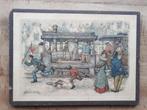 Anton Pieck print op Board, Antiek en Kunst, Ophalen of Verzenden