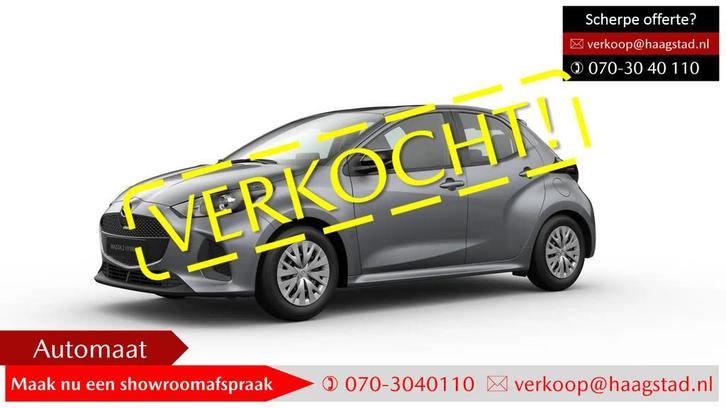 Mazda 2 Hybrid 1.5 Prime-line Haagstad netto deal! (huidige, Auto's, Mazda, Bedrijf, ABS, Achteruitrijcamera, Adaptive Cruise Control