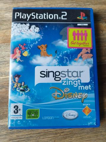 Singstar Zingt Met Disney - PS2 beschikbaar voor biedingen