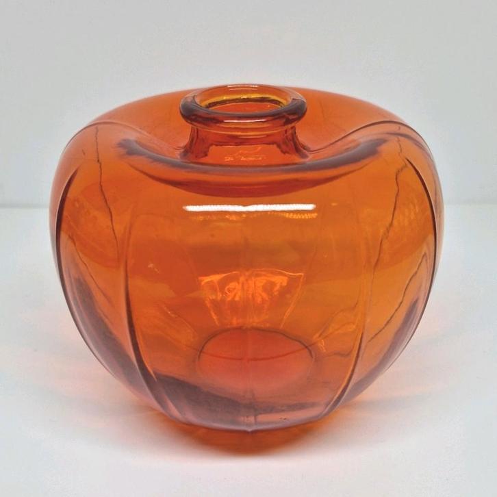 A.D. Copier Glasfabriek Leerdam bevrijdingsvaasje 1945., Antiek en Kunst, Antiek | Glas en Kristal, Ophalen of Verzenden