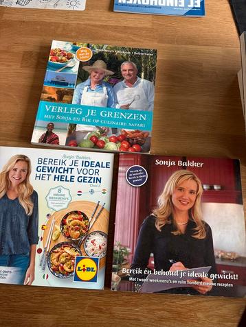 Sonja Bakker Kookboeken - Verleg je Grenzen + meer! beschikbaar voor biedingen