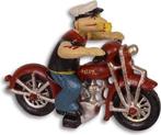 Popeye op Motor - Vintage Beeldje, Verzamelen, Ophalen of Verzenden, Gebruikt