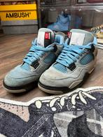 Air jordan 4 university blue, Blauw, Ophalen of Verzenden, Sneakers of Gympen, Gedragen