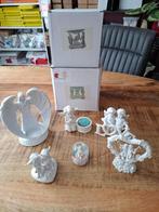 Partij engelen o.a. 8 x theelichthouder, 10 sneeuwbol, etc, Ophalen, Nieuw, Fantasy