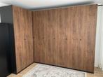 Pax combi met 6 kasten | Zwart- en lichtbruin | 236cm hoog, Ophalen, 200 cm of meer, Zo goed als nieuw, 200 cm of meer