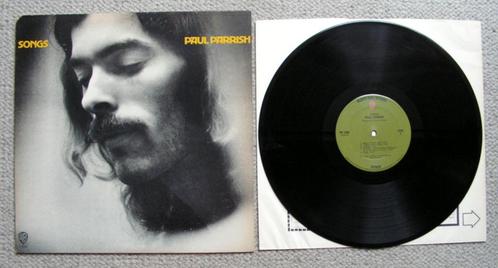Paul Parrish – Songs 10 nrs LP 1971 ZGAN, Cd's en Dvd's, Vinyl | Rock, Zo goed als nieuw, Poprock, 12 inch, Ophalen of Verzenden