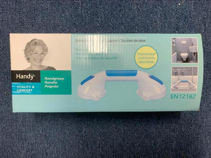 Veiligheids handgrepen voor in douche/toilet, Huis en Inrichting, Badkamer | Badtextiel en Accessoires, Nieuw, Overige typen, Wit