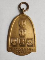 IJ.C.H. & O. Derde 16 dorpentocht 80 km schaatsen 1946, Ophalen of Verzenden, Brons, Nederland