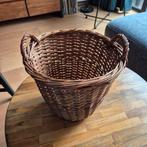 Retro Vintage Mand voor Stofdoeken, Gebruikt, Mand, Rond, Ophalen of Verzenden