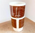 Vintage Nescafé cups kopjes bekers/houtlook, Overige stijlen, Kop(pen) en/of Schotel(s), Gebruikt, Ophalen of Verzenden