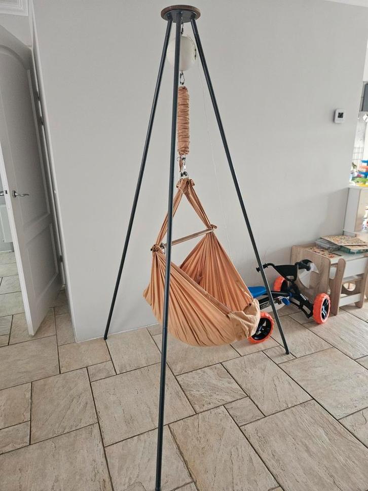 Moonboon babyhangmat, dessert, half jaar oud, zgan, Kinderen en Baby's, Babywiegjes en Ledikanten, Zo goed als nieuw, Ledikant