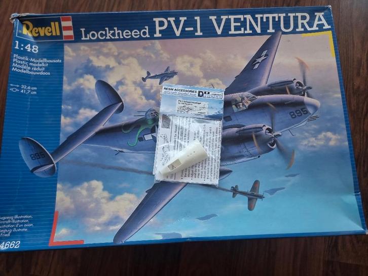 Lockheed PV-1 Ventura, Hobby en Vrije tijd, Modelbouw | Vliegtuigen en Helikopters, Zo goed als nieuw, Vliegtuig, Groter dan 1:72