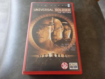 vhs video Universal Soldier The Return Jean Claude van Damme beschikbaar voor biedingen