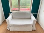 Slaapbank Ikea Hagalund wit, Huis en Inrichting, Slaapkamer | Slaapbanken, Ophalen, Gebruikt, 90 cm, Wit