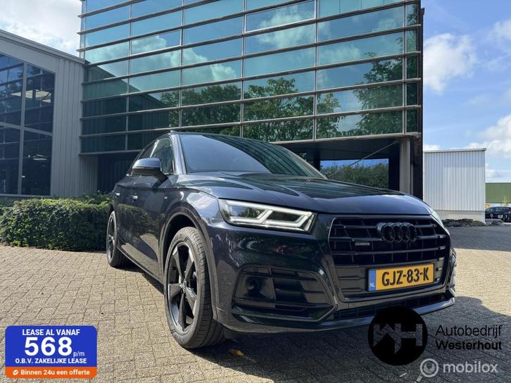 Audi Q5 55 TFSI e quattro 367PK Panorama Navi Hybride Full o, Auto's, Audi, Bedrijf, Te koop, Q5, 360° camera, 4x4, ABS, Achteruitrijcamera