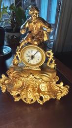 Antieke wekker klok goed lopende klok, Antiek en Kunst, Ophalen of Verzenden