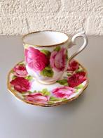 Royal Albert Kop & Schotel – Old English Rose, Antiek en Kunst, Antiek | Servies los, Ophalen of Verzenden
