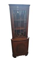 Antieke hoekkast, 64x46x179 cm, Ophalen