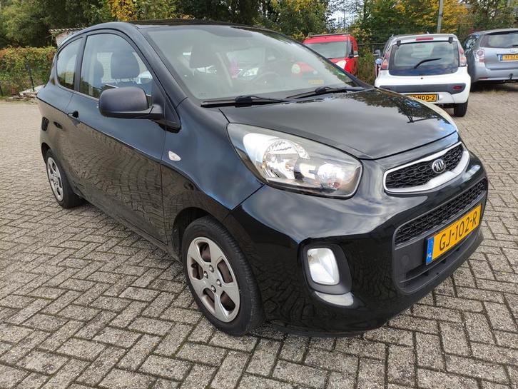 Kia Picanto 1.0 CVVT ISG EconomyLine, Schade zie foto's, Auto's, Kia, Bedrijf, Te koop, Picanto, ABS, Airbags, Boordcomputer, Centrale vergrendeling