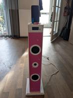 Muziektoren Bigben - Leuke Speaker toren voor meisje, Audio, Tv en Foto, Luidsprekers, Gebruikt, Overige typen, Minder dan 60 watt
