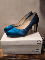 Satijnen pumps, Pumps, Zwart, Ophalen of Verzenden, Zo goed als nieuw