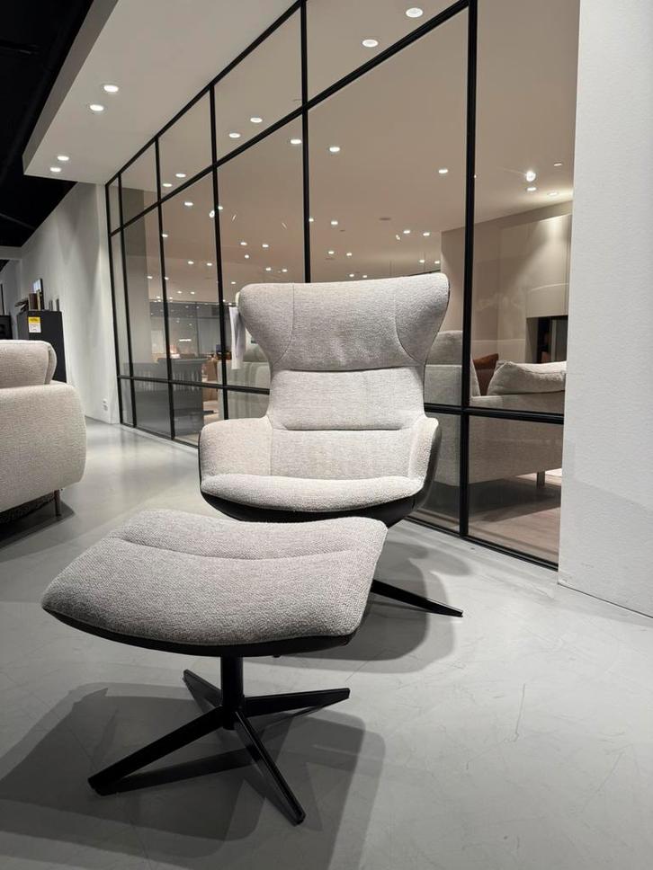 Enzo Luca fauteuil Padua, Huis en Inrichting, Fauteuils, Nieuw, Leer, Stof, 75 tot 100 cm, 75 tot 100 cm, Ophalen