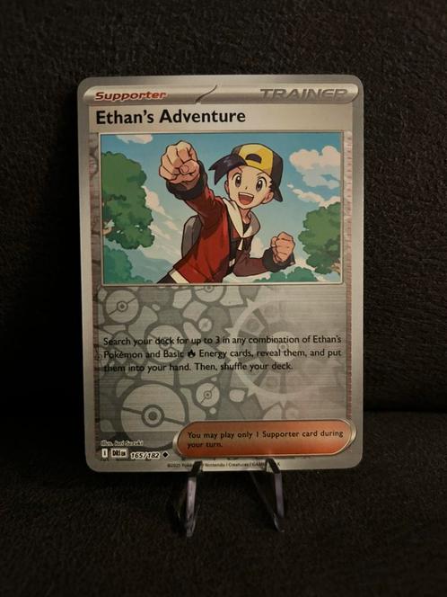 Ethan’s Adventure 165/182, Hobby en Vrije tijd, Verzamelkaartspellen | Pokémon, Zo goed als nieuw, Losse kaart, Ophalen of Verzenden